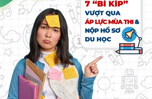 7 bí kíp giúp các ''sĩ tử'' vượt qua áp lực mùa thi và nộp hồ sơ du học