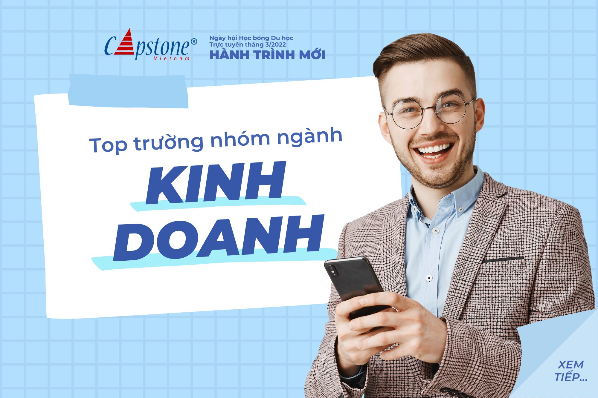 Top các trường theo nhóm ngành kinh doanh