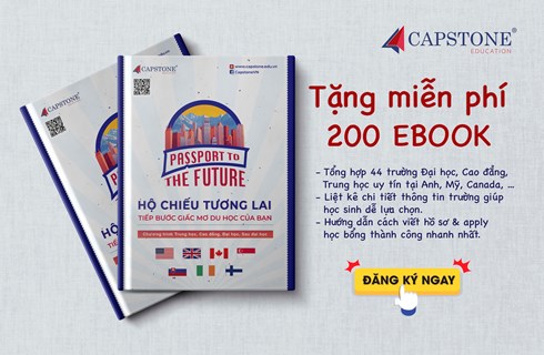 Tặng 200 cuốn Ebook 'Hộ chiếu du học' tiếp bước giấc mơ du học