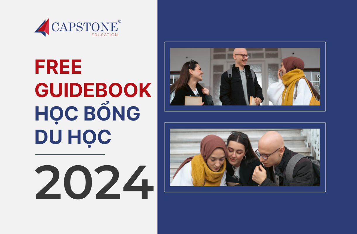FREE GUIDEBOOK HỌC BỔNG DU HỌC ĐỦ CÁC BẬC 2024