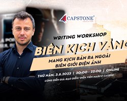 Online Workshop “Biên Kịch Vàng - Mang Kịch Bản Ra Ngoài Biên Giới Điện Ảnh”