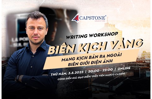 Online Workshop “Biên Kịch Vàng - Mang Kịch Bản Ra Ngoài Biên Giới Điện Ảnh”