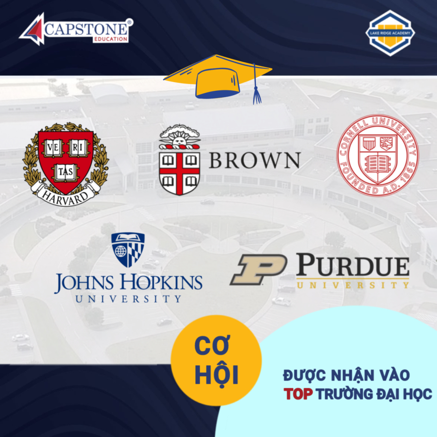 CHIẾC CẦU NỐI TỚI TOP TRƯỜNG ĐẠI HỌC DANH GIÁ LAKE RIDGE ACADEMY