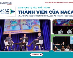 Capstone Education - Công ty giáo dục duy nhất tại Việt Nam là thành viên NACAC