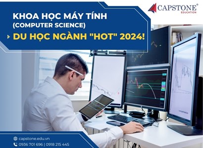 Khoa Học Máy Tính - Nghề hot trong tương lai được du học sinh chọn nhiều nhất