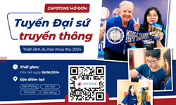 Capstone Education chính thức tuyển Đại sứ truyền thông Triển lãm du học mùa thu 2024