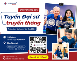 Capstone Education chính thức tuyển Đại sứ truyền thông Triển lãm du học mùa thu 2024