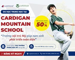 Du học cấp 2 tại Cardigan Mountain School - Nơi nuôi dưỡng nam sinh toàn diện