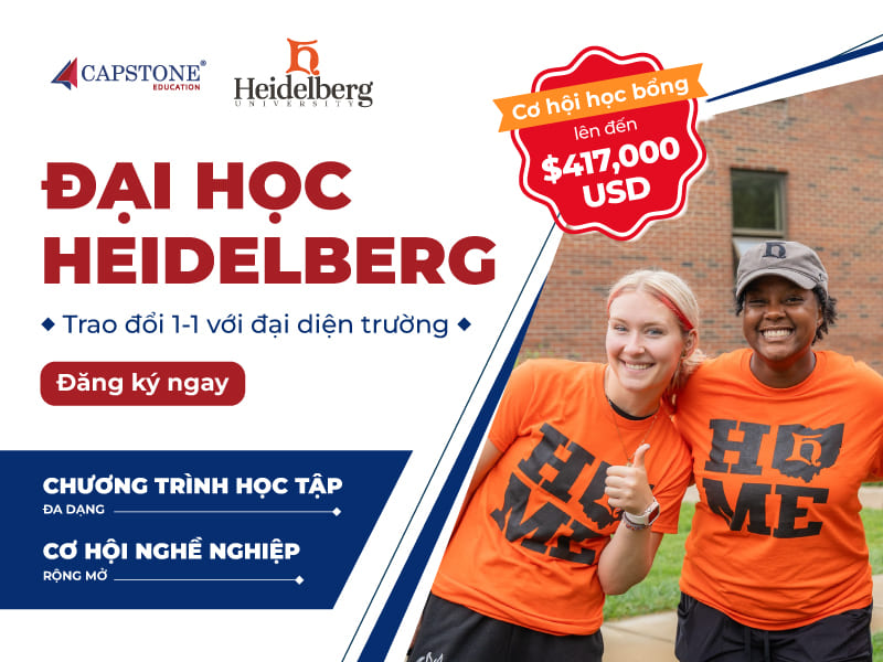 Trở thành nhà kiến tạo tại Đại học Heidelberg - Cơ hội học bổng đến $417.000 