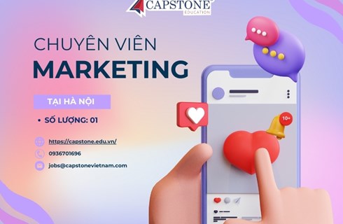 Tuyển dụng vị trí: Chuyên viên Marketing