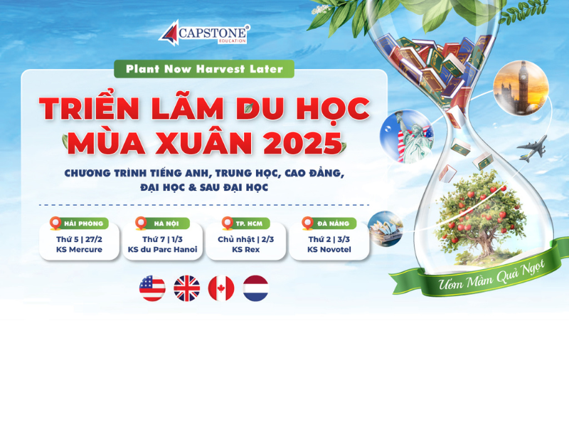 Đón Đầu Cơ Hội Học Bổng Đến 100% Kỳ Nhập Học 2025-2026 Tại Triển Lãm Du Học Quốc Tế
