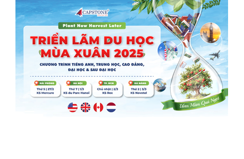 Đón Đầu Cơ Hội Học Bổng Đến 100% Kỳ Nhập Học 2025-2026 Tại Triển Lãm Du Học Quốc Tế