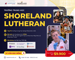 Trường Trung học Shoreland Lutheran - Bệ phóng vào các trường Đại học TOP ở Mỹ