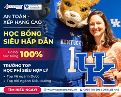Du học mỹ học bổng lên đến 100% từ University of Kentucky