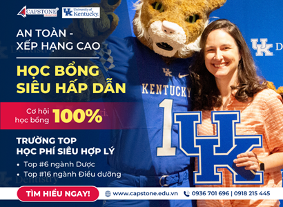 Du học mỹ học bổng lên đến 100% từ University of Kentucky
