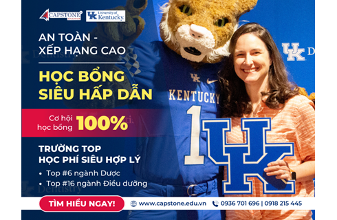 Du học mỹ học bổng lên đến 100% từ University of Kentucky