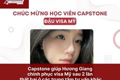 Capstone giúp Hương Giang chinh phục visa Mỹ sau 2 lần thất bại ở các trung tâm tư vấn khác