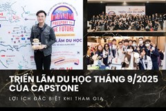 Triển lãm du học tháng 92025 của Capstone Lợi ích đặc biệt khi tham gia