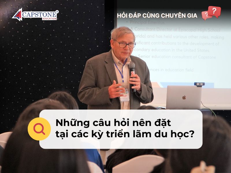 Hỏi đáp cùng chuyên gia Những câu hỏi nên đặt tại triển lãm du học