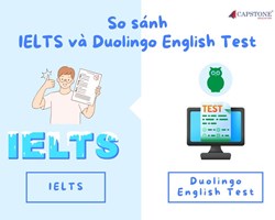 So sánh IELTS và Duolingo English Test