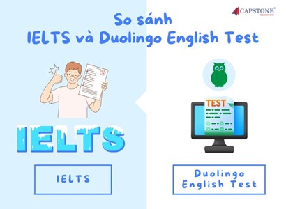So sánh IELTS và Duolingo English Test