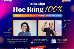 Talkshow Du Học 2308 Tôi Đã Nhận Học Bổng 100% – Chiến Lược Hồ Sơ Từ Du Học Sinh  Chuyên Gia