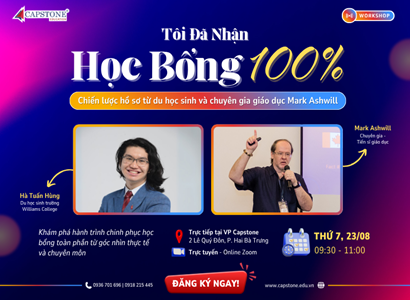 Talkshow Du Học 2308 Tôi Đã Nhận Học Bổng 100% – Chiến Lược Hồ Sơ Từ Du Học Sinh  Chuyên Gia