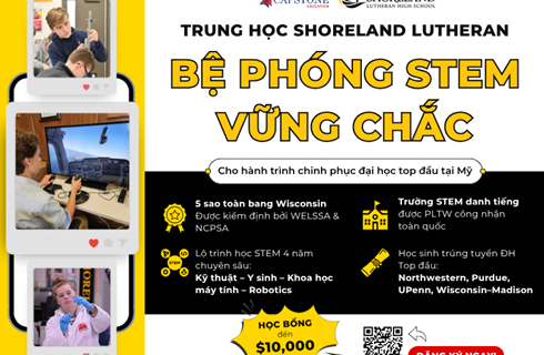Du học Mỹ bậc trung học: Khám phá Shoreland Lutheran High School – Ngôi trường dẫn đầu về STEM tại Wisconsin