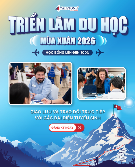 Capstone Triển Lãm Du Học Mùa Xuân 2026
