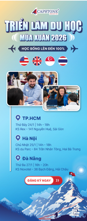 Capstone Triển Lãm Du Học Mùa Xuân 2026