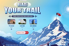 Blaze Your Trail Khai phá hành trình du học của riêng bạn tại Triển lãm Du học Mùa Xuân 2026