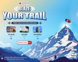 Blaze Your Trail Khai phá hành trình du học của riêng bạn tại Triển lãm Du học Mùa Xuân 2026