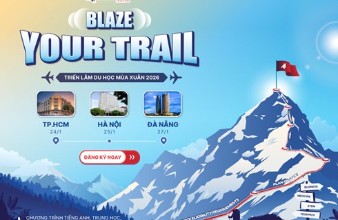 Blaze Your Trail: Khai phá hành trình du học của riêng bạn tại Triển lãm Du học Mùa Xuân 2026