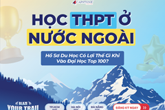 Học THPT ở nước ngoài Hồ sơ du học có lợi thế gì khi vào đại học Top 100