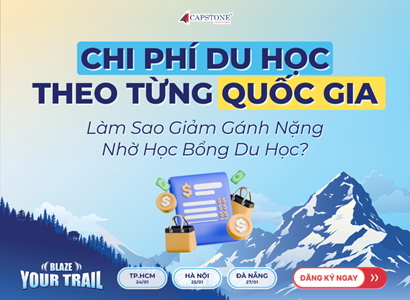Chi phí du học theo từng quốc gia tại Triển lãm Du học Mùa xuân 2026 Làm sao giảm gánh nặng nhờ học bổng du học