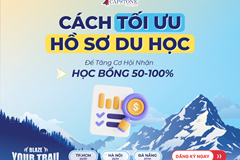 Cách tối ưu hồ sơ du học để tăng cơ hội nhận học bổng 50–100%