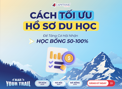 Cách tối ưu hồ sơ du học để tăng cơ hội nhận học bổng 50–100%