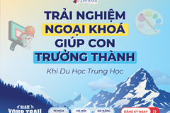 Trải nghiệm ngoại khóa giúp con trưởng thành nhanh chóng khi du học trung học