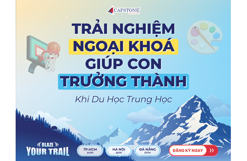 Trải nghiệm ngoại khóa giúp con trưởng thành nhanh chóng khi du học trung học