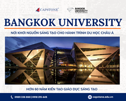 Bangkok University – Nơi khơi nguồn sáng tạo cho hành trình du học châu Á