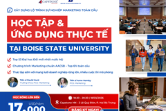 Xây dựng lộ trình sự nghiệp Marketing toàn cầu Học tập và ứng dụng thực tế ngay tại Boise State University (Mỹ)