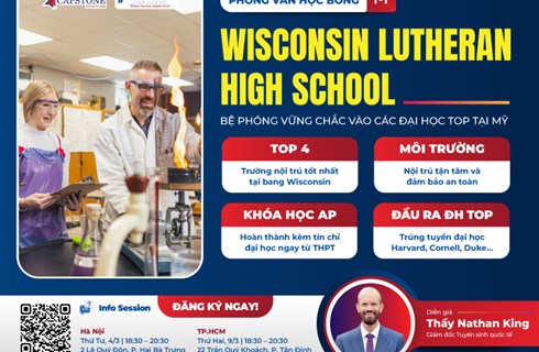Wisconsin Lutheran High School: Mô hình nội trú chuẩn mực - Bệ phóng vững chắc vào các Đại học Top tại Mỹ
