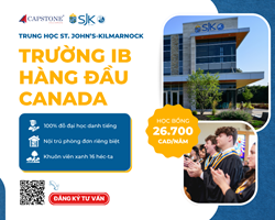 Khám phá trung học St. John’s-Kilmarnock – trường IB top Canada, học bổng 26,700 CADnăm