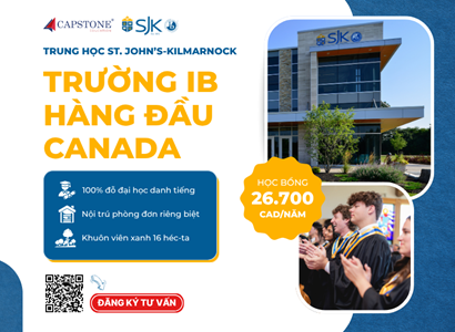 Khám phá trung học St. John’s-Kilmarnock – trường IB top Canada, học bổng 26,700 CADnăm