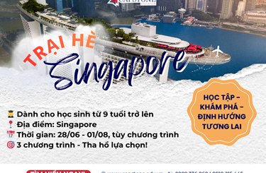 Tổng hợp lịch trình và báo giá trại hè Singapore 2026 chi tiết