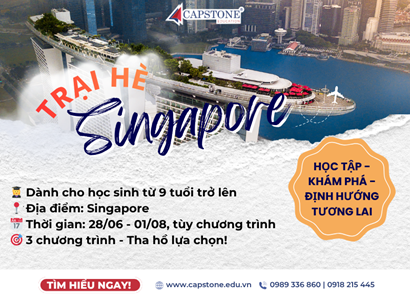 Tổng hợp lịch trình và báo giá trại hè Singapore 2026 chi tiết