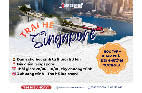 Tổng hợp lịch trình và báo giá trại hè Singapore 2026 chi tiết