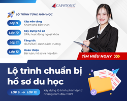 Lộ trình chuẩn bị hồ sơ du học từ lớp 9 đến lớp 12 Bắt đầu sớm để tăng cơ hội vào đại học top đầu