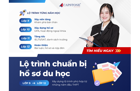 Lộ trình chuẩn bị hồ sơ du học từ lớp 9 đến lớp 12: Bắt đầu sớm để tăng cơ hội vào đại học top đầu