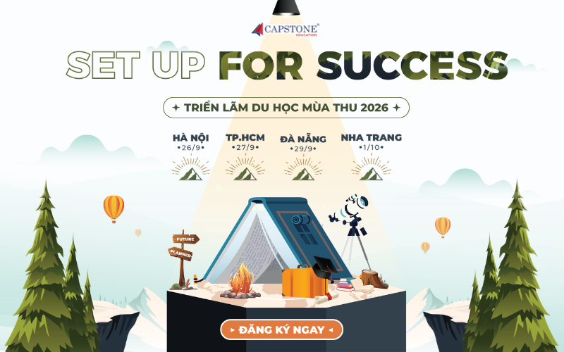 Triển Lãm Du Học Mùa Thu 2026 - Set Up For Success